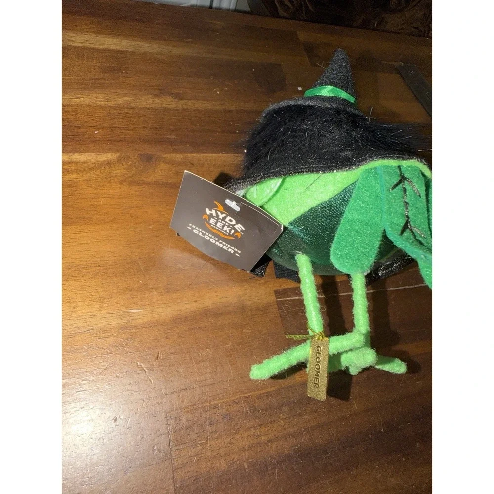 Featherly Friends GLOOMER Bad Witch Halloween Target Bird Figurine Decoration
